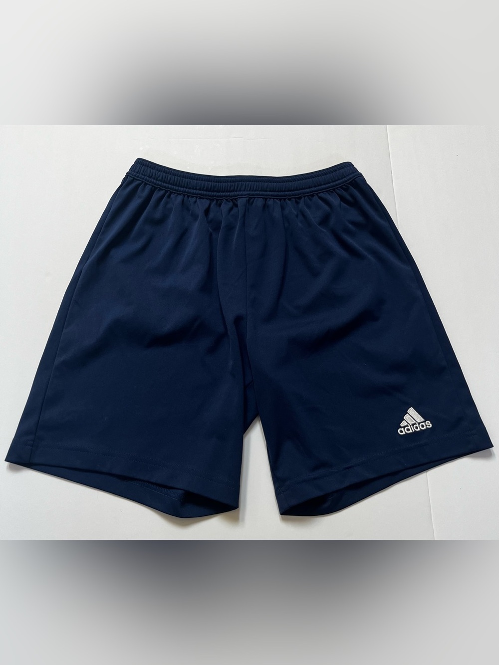 Adidas Athletic Shorts with Drawstring Navy Size Youth XL